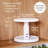 YouCopia SmoothSpin Two-Tier Turntable