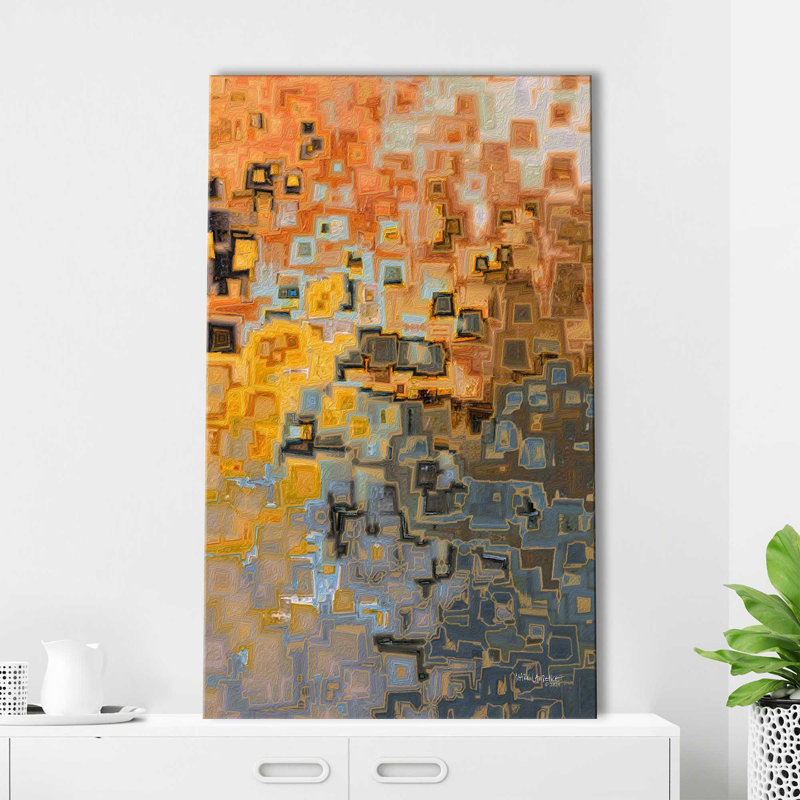 «Psalm 42: 8 His L affectkindness (Vertical)» par Mark Lawrence, reproduction, H 30 po x l 18 po x P 1 po, Toile tendue
