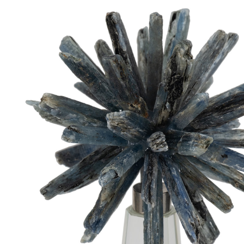 Oakden Crystal Clara Small Stone Statuary, Dark Blue