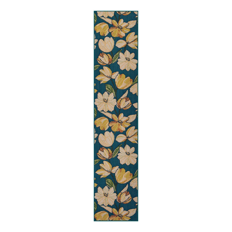 Camalu Higgin Indoor/Outdoor Area Rug, Tapis de couloir 2 pi 7 po x 12 pi