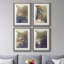 «Monet's Landscape I», ensemble de 4 reproductions de cadres photo-1512972096-1512972099