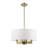 Litzy 4 - Light Dimmable Drum Chandelier-1363136245
