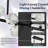 Modern Crystal Chandelier Dining Room Light Fixtures Black Chandeliers With Crystal Ball Shade 8-lights Industrial Globe Hanging Pendant Lighting For Kitchen Island,living Room,dining Room-1242390116