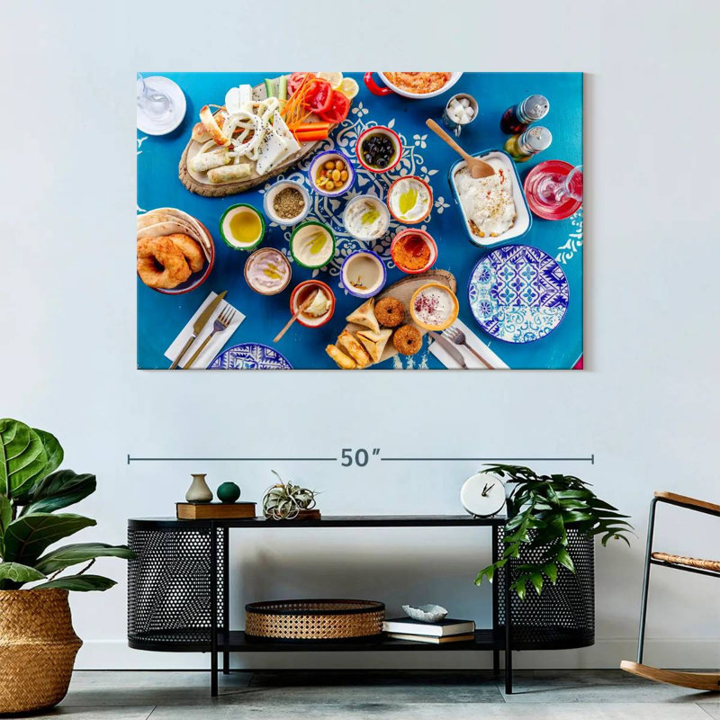 Yarlin Turkish Feast, 32" H x 48" W