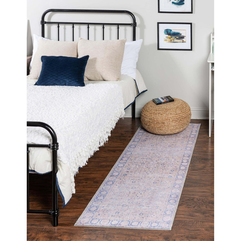 Tapis beige Sixtine, Tapis de couloir 2 pi x 6 pi
