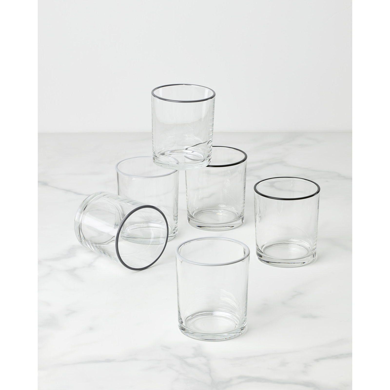 24 Seven Pumice Medium Tumbler, Set of 6