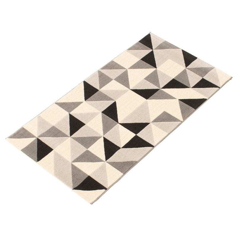 Praneeth Geometric Indoor Rug, Rectangle 2'8" x 4'11"