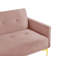 Ethel 3 Seater Velvet Sleeper-62159950