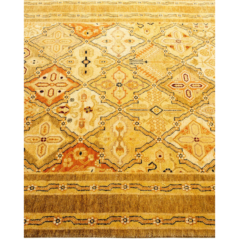 Ottoman One-of-a-Kind 4' 3" x 6' 2" Hand Knotted Area Rug