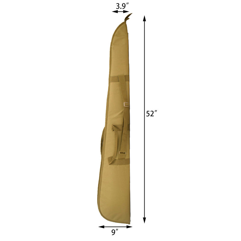 Étui pour fusil de chasse 52 po, Jaune