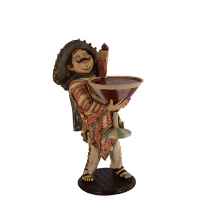 Statue mexicain majordome cocktail