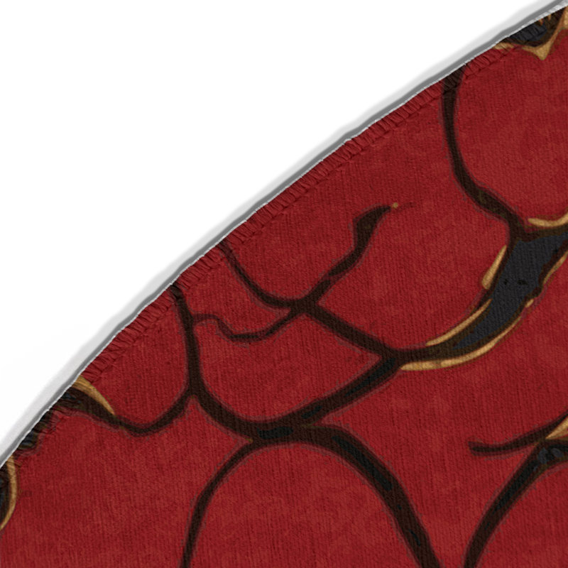Glint Of Mythos Indoor And Outdoor Area Rug, Round 5'