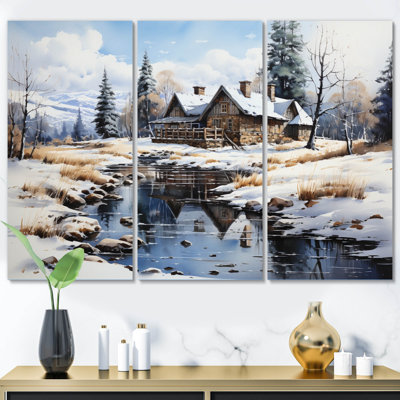 Canada Lakehouse Winter Retreat, 3 pièces
