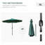 Breeann 267cm Tilt Market Parasol-168727097