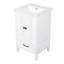 Ensemble de meuble-lavabo simple 20 po Antonanzas-74240002