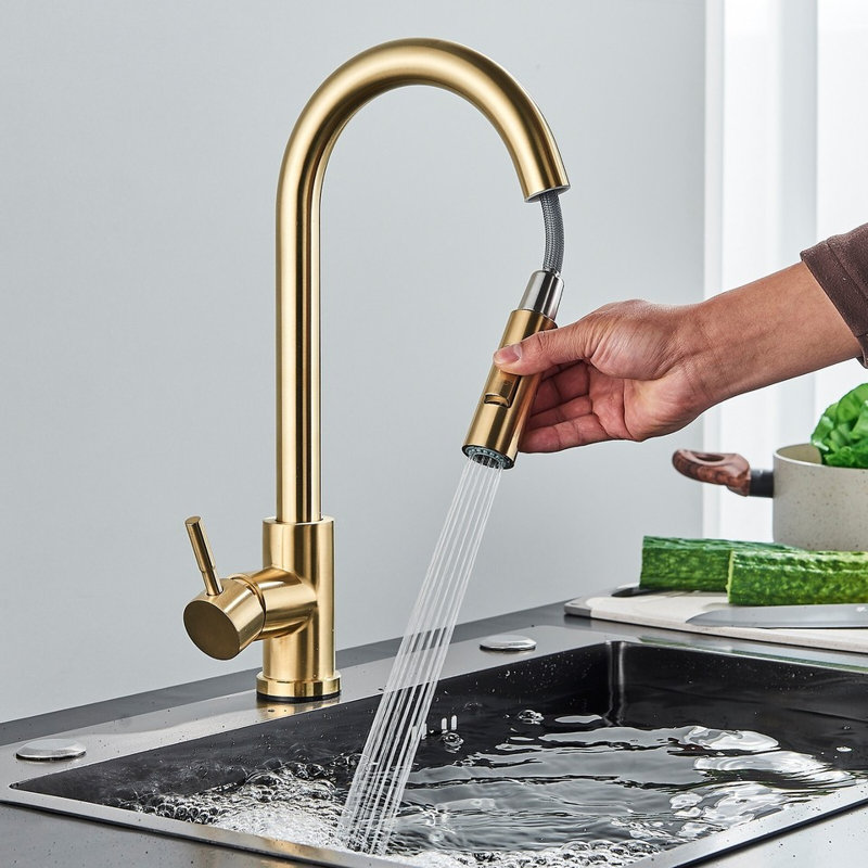Robinet de cuisine escamotable Mosson