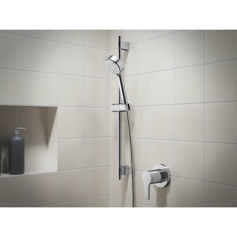 Garniture de valve de transfert Elate Mastershower, Chrome poli