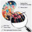 Falona Colorful Mid Century Colorful Contrasts III - Horloge murale asymétrique moderne en métal, sans horloge murale-1450815750