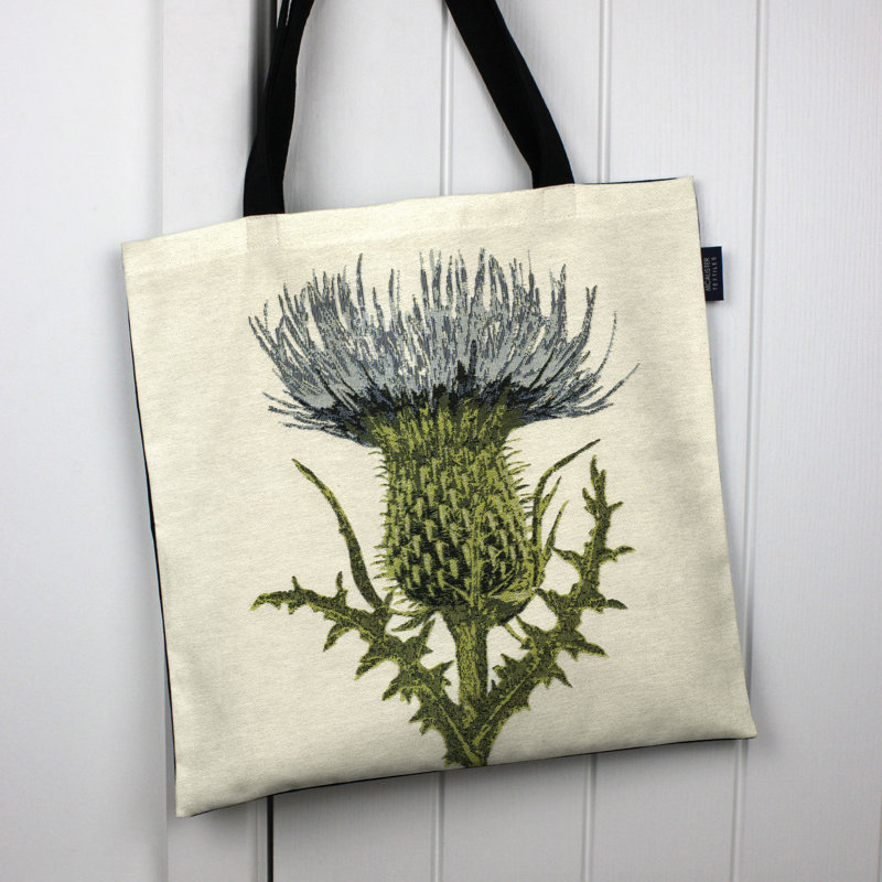 Highland Thistle Picnic Tote Bag