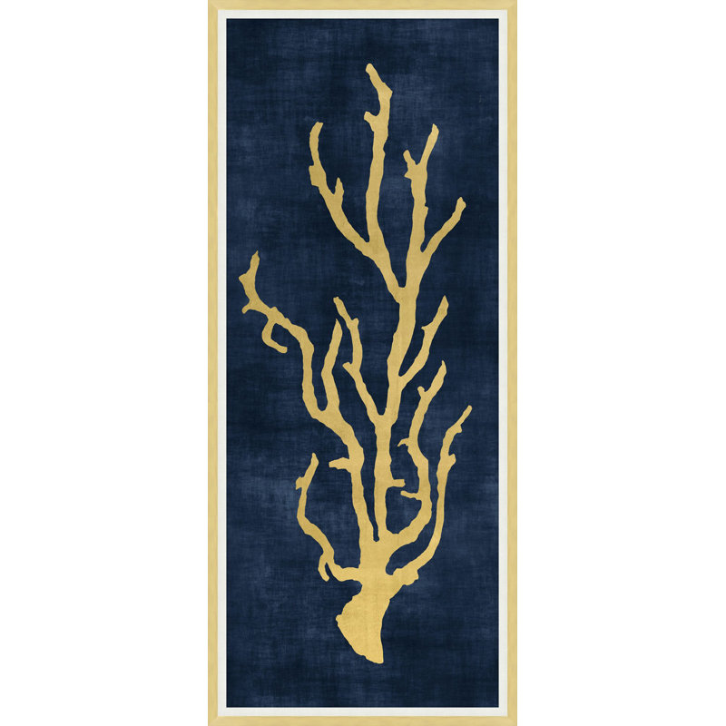 Golden Branch Coral 2 Print