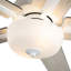 Ventilateur de plafond blanc 52 po + ampoule DEL Erikson-103256116-103256118