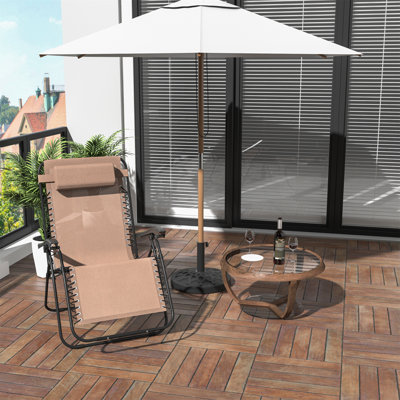 Aymelia 90cm Long Reclining Zero Gravity