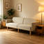 3 Seater Velvet Sofa Bed-1710655667