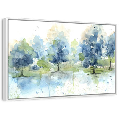 Paysage bleu délavé Avery