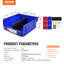 Ensemble de bacs de rangement en plastique