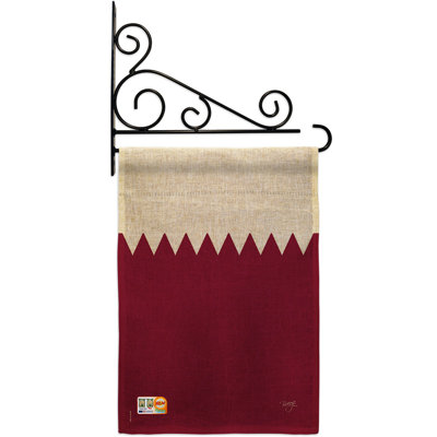 Double Sided 18.5'' H x 13'' W Burlap Garden Flag