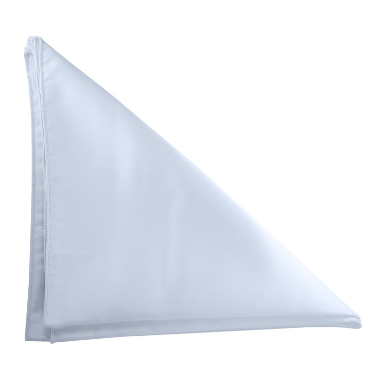Polyester Square Napkin, Ice Blue