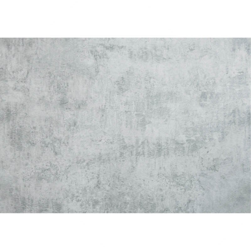 Table de salle à manger, 60 po rectangulaire, cuisine, salle à manger, stratifié, métal chromé, contemporain, moderne, Gris