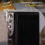 Russell Hobbs RHOFR1106B 2.5kW 11-fin Oil Filled Radiator in Black-104571356