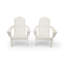 Chaise Adirondack d'extérieur en PEHD LuXeo Marina-1458038633