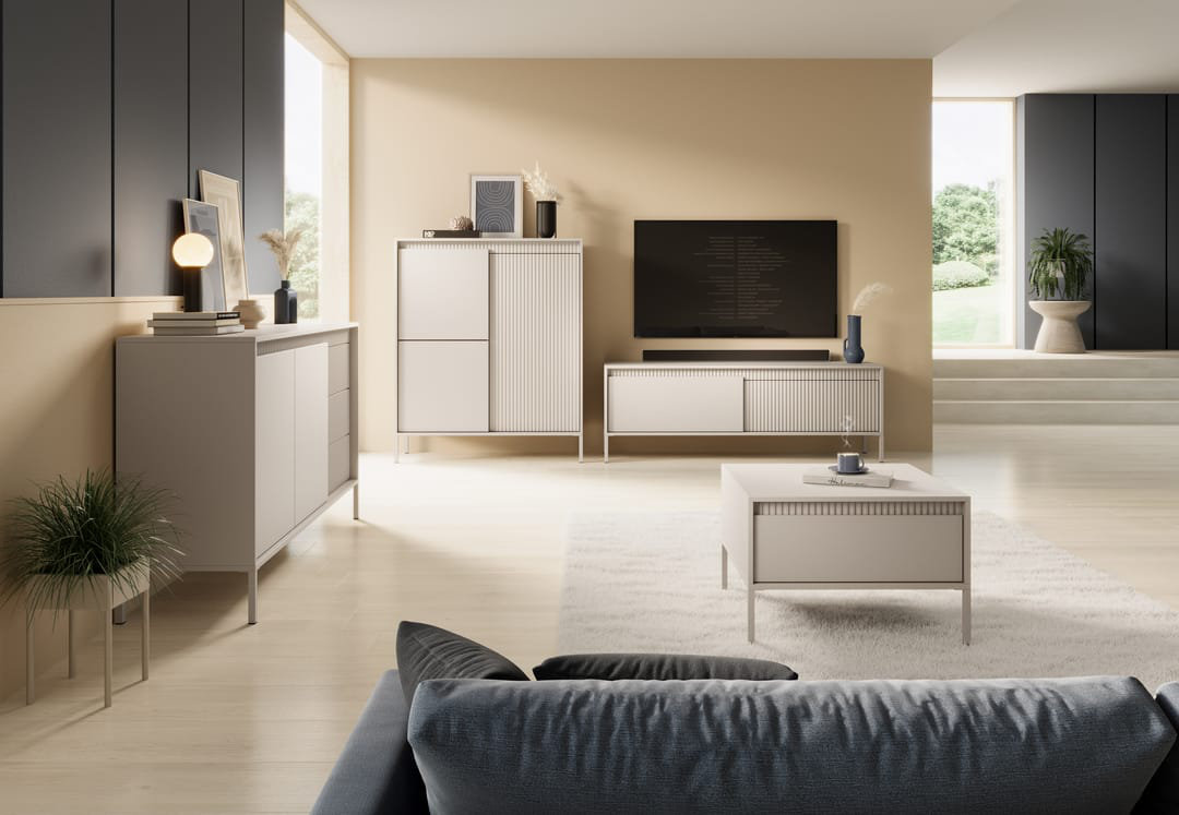 Boncho Unfinished TV Stand for TVs up to 60"
