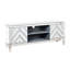 Support pour téléviseur de 65 pouces et plus, miroir avec 2 espaces de rangement et tablettes ouvertes, armoire de salon classique pour téléviseur, sections, choix moderne