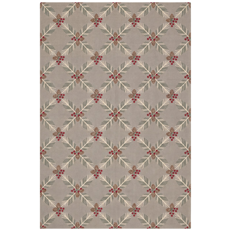 Tapis de Noël Kastamonu, Rectangle 9 pi 10 po x 14 pi 1 po