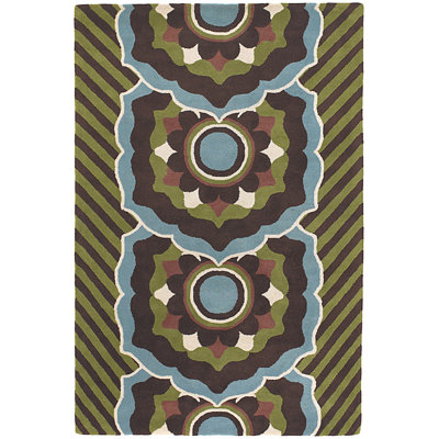 Wool Floral Indoor Rug