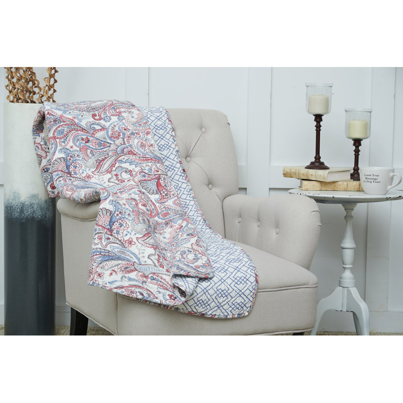 Claiborne Throw Blanket with Fringe