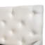 Lit plateforme tapissier double capitonné avec lit gigogne simple TG-1881350218