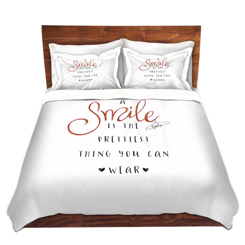  Ensemble de housse de couette Zara Martina A Smile Sparkle, 1 housse de couette grand + 2 taies standards