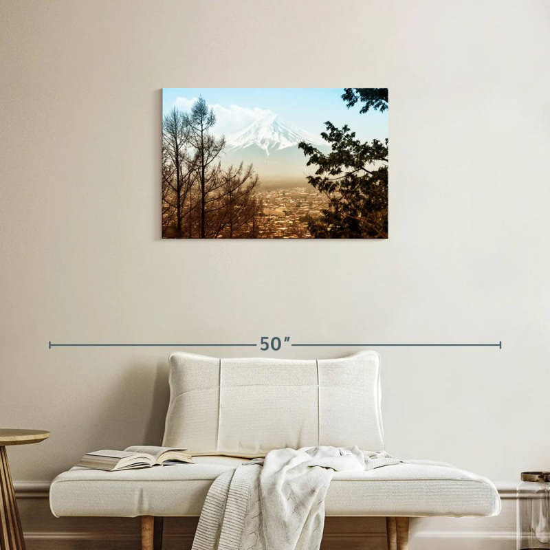Ravi Mt. Fuji, 20" H x 30" W