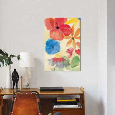 «Field Floral I» par PI Studio - impression sur toile tendue
