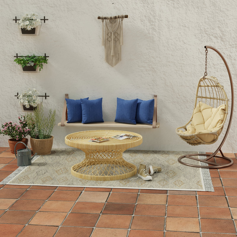 Sunbrella Outdoor Throw Pillow, Elwood Heather