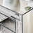 Mirror Three Drawer Cabinet,Multi Functional Storage Cabinet