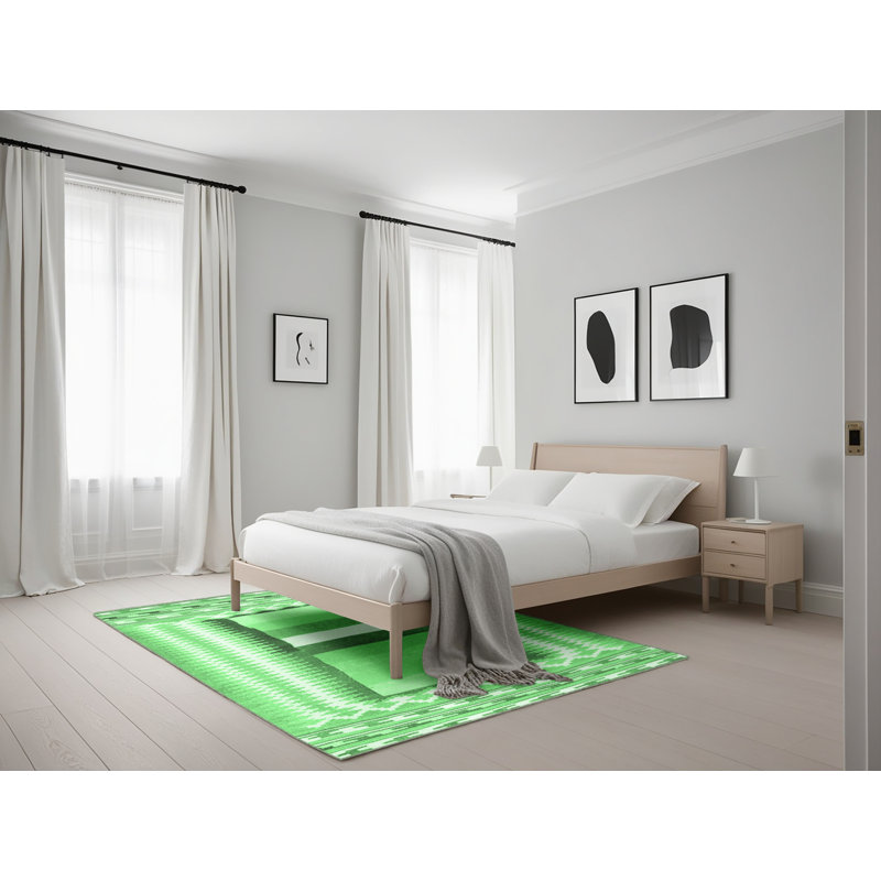 Tapis vert Gracelin, Rectangle 5 pi x 7 pi