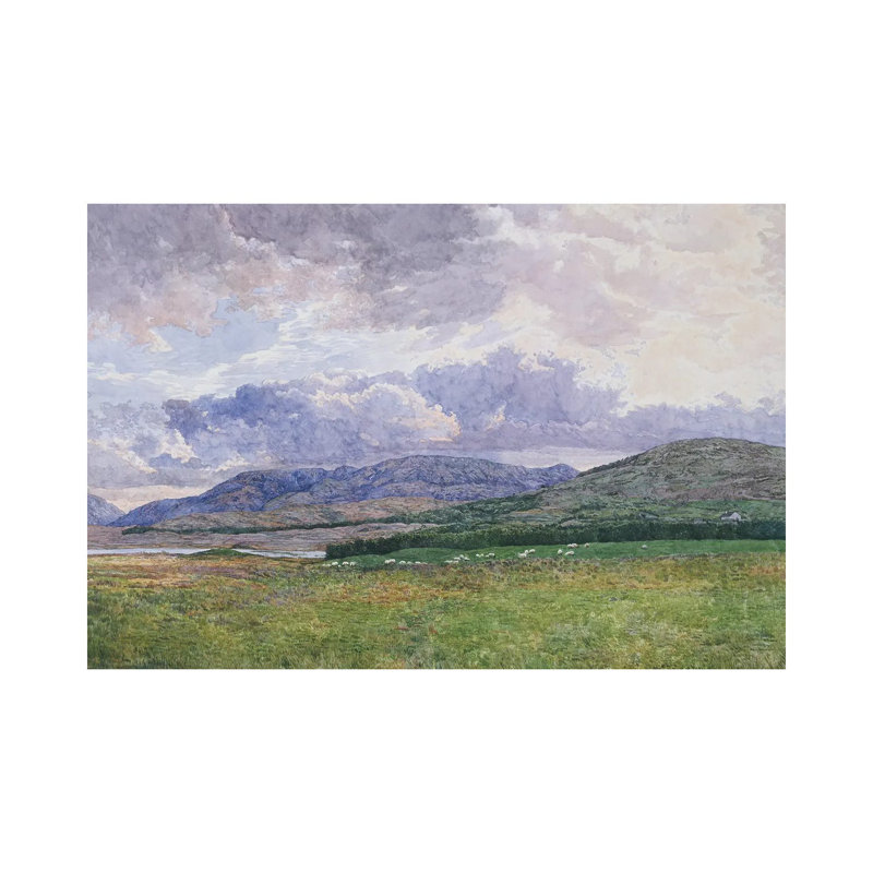 Mountains Of Connemara by Simon Kozhin - Wrapped Canvas Gallery-Wrapped Canvas Giclée, 45.72 cm H x 66.04 cm W