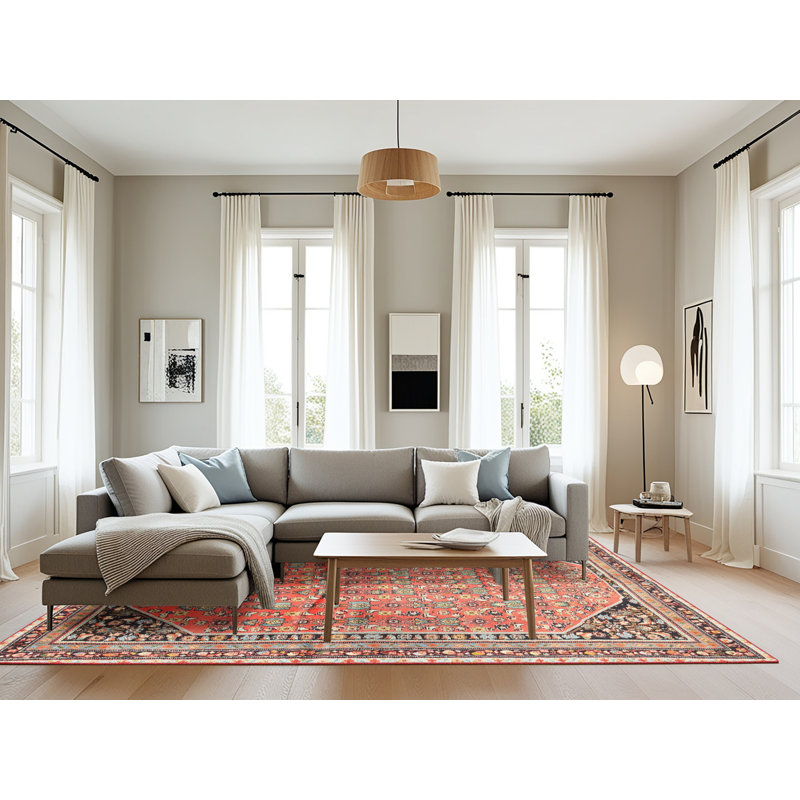 Carver Southwestern Indoor Rug, Rectangle 8' x 12'