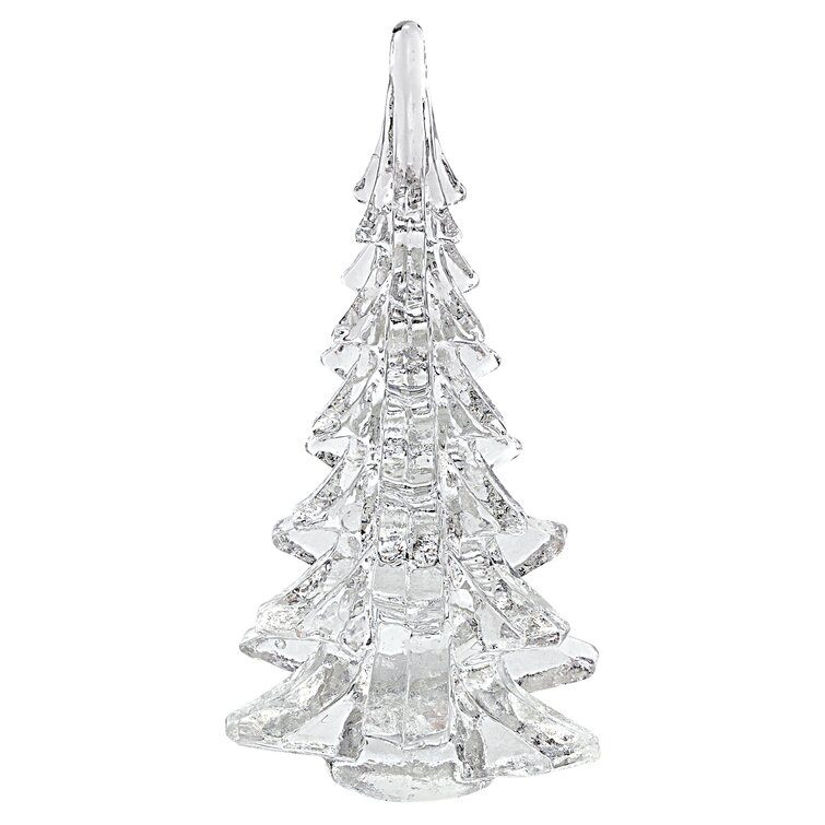 Mouth Blown Art Glass 12" Christmas Tree