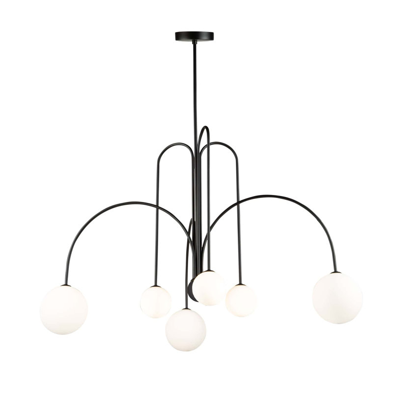Comet 6 - Light Dimmable Chandelier